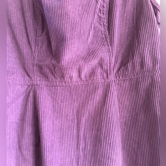 Japna purple corduroy dress jumper medium NWT regal purple academia fall - Picture 6 of 7